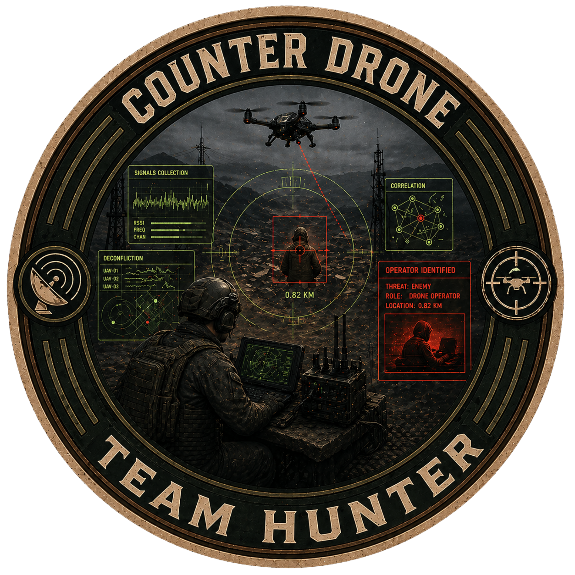 Counter Drone Team Hunter